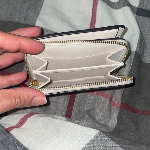 Coach Cherry Print Wallet - Cream and Red - Picture 4 of 5